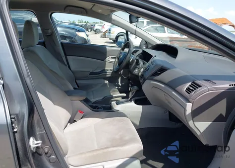 2012 Honda Civic Lx z USA, uszkodzony, nr VIN 2HGFB2F5XCH563836